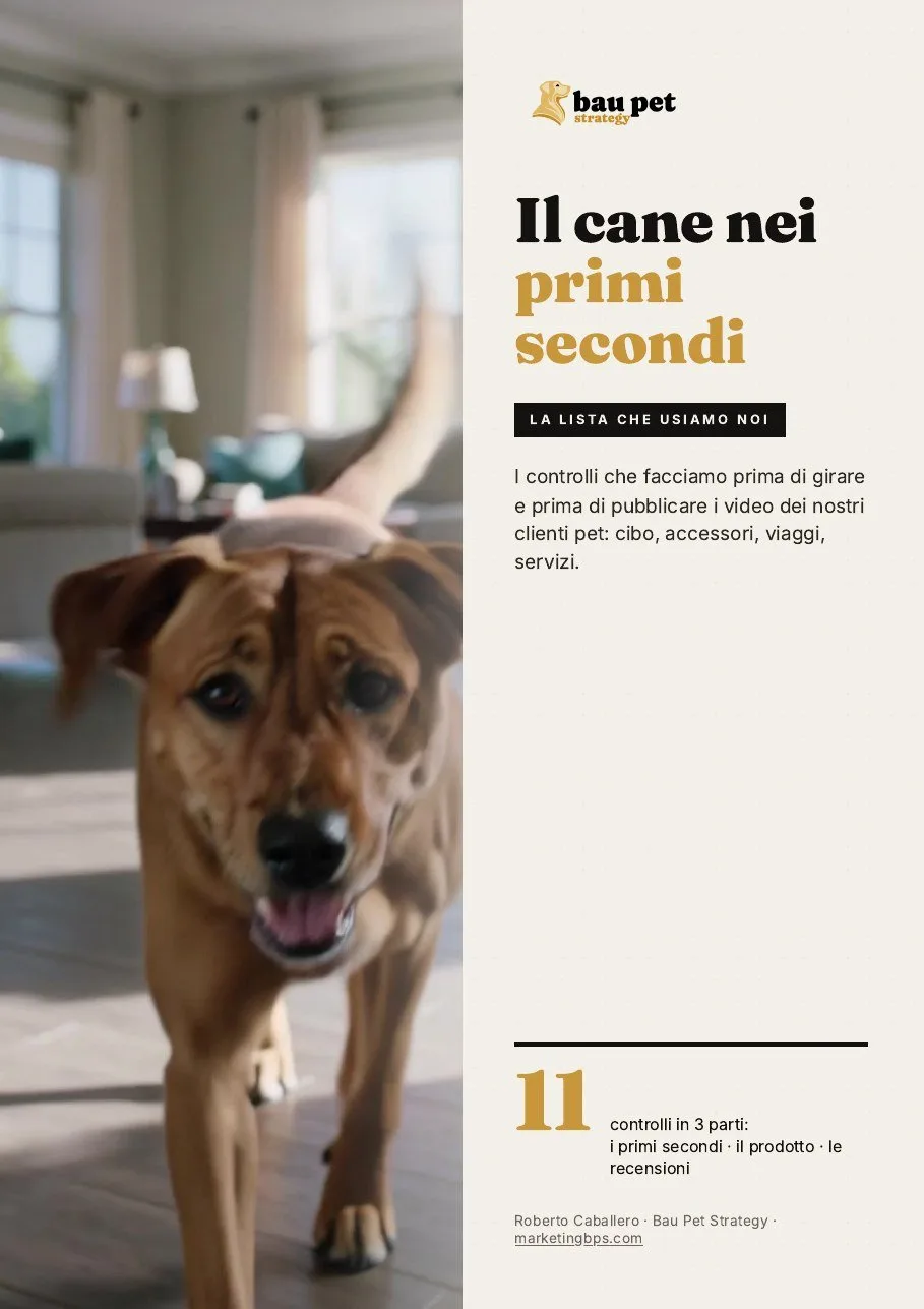Copertina della lista Il cane nei primi secondi